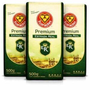 3 Corações café estrada real Torrado e Moído Premium 500g vácuo kit com 03 unidades (Café)