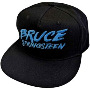 Boné de beisebol Bruce Springsteen logotipo The River oficial preto snapback (CDs)