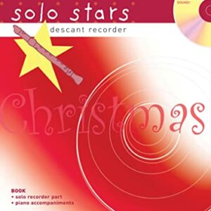 Descant Recorder: Christmas Carols (Book + CD): 10 Favourite Carols Arranged with Piano Accompaniments and Play Along CD - Moses, David (CDs)