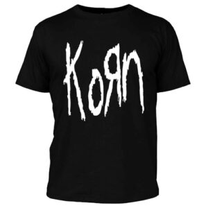 Camiseta - Korn (BR, Alfa, G, Regular, Preta) (CDs)