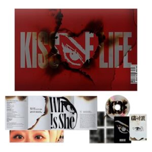 Who is she 2nd Single Album (Who Ver.) Mini CD-R + Seal Sticker + Unit Photocard + Lyric Paper + 4 Extra Photocards Official K-POP Sealed Album - KISS OF LIFE (CDs)
