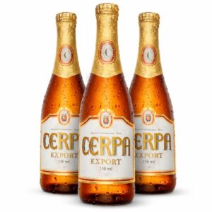 Cerpa Kit 3 Cerveja Export Long Neck 350ml - Lager Premium Puro Malte, Leve e Refrescante, Teor Alcoólico 5,3% (Cervejas)