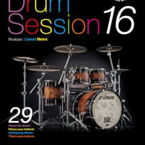 Drum Session 16 - 29 Pieces for Drums + CD (multi language) - Various (CDs)