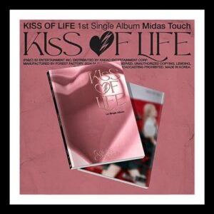(No Poster) KISS OF LIFE - MIDAS TOUCH 1st Single Album (PHOTO BOOK Ver.) K-POP SEALED - KISS OF LIFE (CDs)