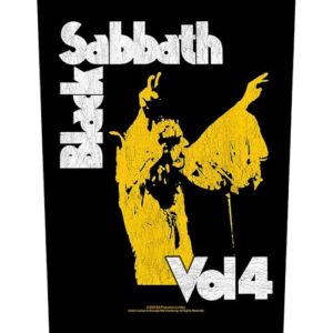 RAZAMATAZ Patch traseiro Black Sabbath Vol 4 (CDs)