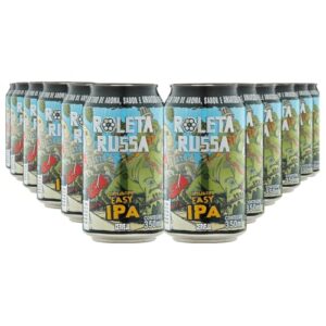 Kit 12 Cervejas Roleta Russa Easy IPA 350ml (Cervejas)