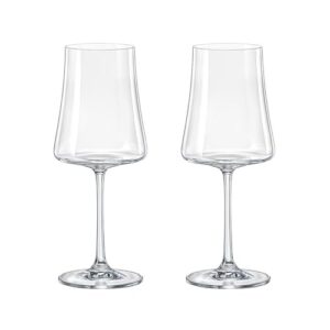Taça de Cristal Bohemia Para Vinho Branco 360 ml Xtra 2 Peças (Vinhos)