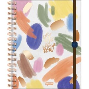 JandaIA - Caderno Neo com Pauta Inteligente Univ CD 80Fls Reposicionáveis - La Creme (CDs)