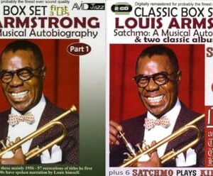 Louis Armstrong 4CD Collection - Complete Satchmo: A Musical Autobiography (Part 1 & Part 2) - Over 50 Historic Jazz Tracks - Louis Armstrong (CDs)