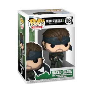 Funko Pop! Games: Metal Gear - Naked Solid Snake - Metal Gear Solid - Collectable Vinyl Figure - Gift Idea - Official Merchandise - Toys for Kids & Adults - Video Games Fans (Bonecos)