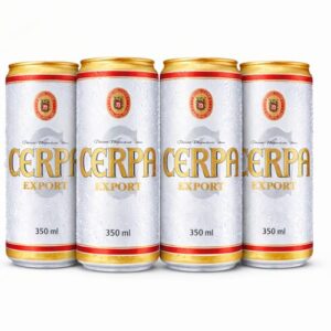 Cerpa Kit 4 Cerveja Export Lata 350ml - Cerveja Premium Tipo Pilsen Puro Malte (Cervejas)