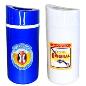 2 Porta Garrafa 600ml Suporte Camisinha Cerveja Frase Divertida Bares Festa Churrasco (Cervejas)