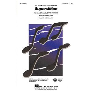 Hal Leonard Superstition ShowTrax CD by Stevie Wonder Arranged by Kirby Shaw - Hal Leonard (CDs)