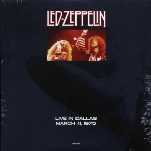 LIVE IN DALLAS MARCH 4 1975 - Led Zeppelin (Discos de Vinil)