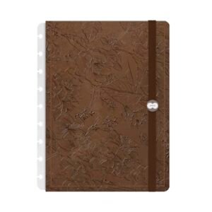 Capa e Contracapa Iscool Disc Para Caderno M Soft Breath Line Sand Bronze (Discos de Vinil)