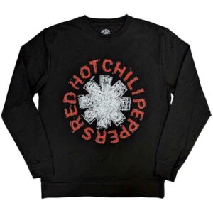 Moletom masculino Red Hot Chili Peppers Scribble Asterisk preto, Preto, XGG (CDs)