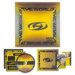 ATEEZ - [THE WORLD EP.1 : MOVEMENT] (DIARY Ver.) Photo Booklet + DISC + Sticker + Folded Lyrics Poster + ID Card + Photo Card + 2 Pin Button Badges + 4 Extra Photocards - ATEEZ (CDs)