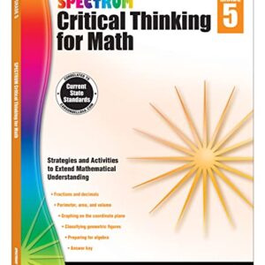 Spectrum Critical Thinking for Math, Grade 5: Volume 47 - Spectrum (CDs)