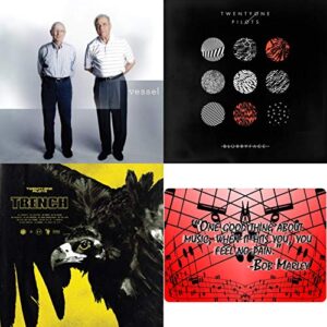 Twenty One Pilots: 3 Studio Album Discography CD Collection with Bonus Art Card (Vessel / Blurryface / Trench) - Twenty One Pilots (CDs)