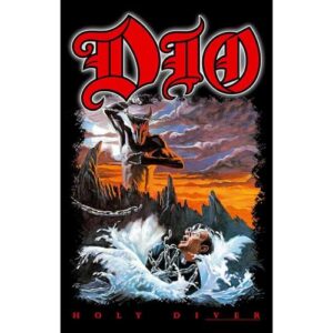 RAZAMATAZ Pôster têxtil Dio Holy Diver (CDs)