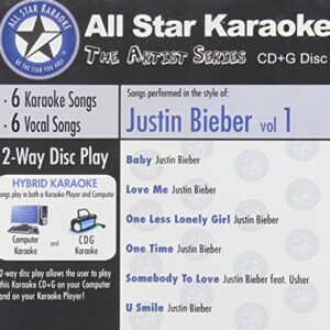 Karaoke: Justin Bieber 1 - Various Artists (CDs)