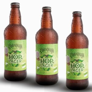 Cerveja HOP LAGER Cervejaria Louvada 500ml Kit 3 unidades Sem Glúten (Cervejas)