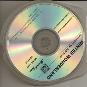 Letras de Coro de CD do País das Maravilhas de Inverno de Dick Smith, música de Felix Bernard/arr. Jeff Funk (CDs)