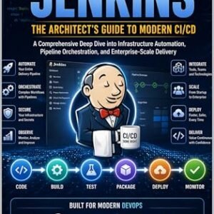Mastering Jenkins The Architect’s Guide to Modern CI/CD: A Comprehensive Deep Dive into Infrastructure Automation, Pipeline Orchestration, and Enterprise-Scale Delivery (English Edition) - WANKAM, Dypue Dilane Junior (CDs)