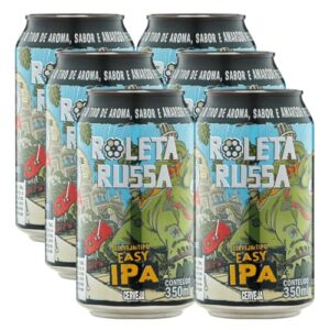 Roleta Russa Kit 6 Cervejas Easy Ipa Lata 350ml (Cervejas)
