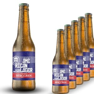 Cerveja American Lager Berggren 355ml Kit 6 unidades (Cervejas)
