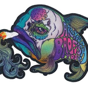 C&D Visionary Sublime Bad Fish Patch, azul, preto, rosa (CDs)