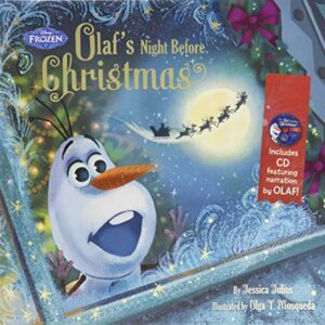 Frozen Olaf's Night Before Christmas Book & CD - Disney Books (CDs)