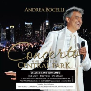 CONCERTO One Night in Central Park [CD/DVD Combo] [Deluxe Edition] - Andrea Bocceli (CDs)