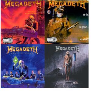 Peace Sells But Who's Buying? - So Far,So Good,So What! - Rust In Peace - Countdown To Extinction - Megadeth 4 CD Album Bundling (CDs)
