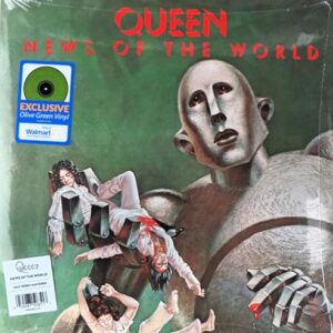 News Of The World - Exclusive Limited Edition Olive Green Vinyl - Queen (Discos de Vinil)