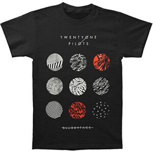 Twenty One Pilots Clássico Masculino, Preto, XXG (CDs)