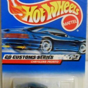 Hot Wheels Chrysler Pronto CD Customs Series #1 of 4 2000 Basic Car 1:64 Scale Series Collector #029 (CDs)