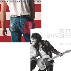 Born To Run - Born In The Usa - Bruce Springsteen - 2 LP Vinyl Bundling (Discos de Vinil)
