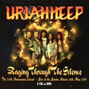 Raging Through The Silence-Live '89 (2CD+DVD) - Uriah Heep (CDs)