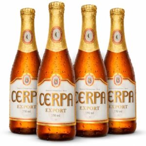 Cerpa Kit 4 Cerveja Export Long Neck 350ml - Premium Lager Puro Malte, Leve e Refrescante, Teor Alcoólico 5,3% (Cervejas)