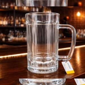 Caneca de Vidro 390ml Cerveja, Chopp, Suco, Refrigerante 13cm x 7,8cm - MONALIZA (Cervejas)
