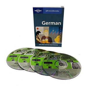 Instant Immersion Learn to Speak German Language (4 Audio CD Set with Phrasebook) listen in your car! (CDs)