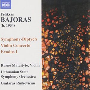 Symphony-Diptych / Violin Cto / Exodus 1 - Bajoras / Mataityte / Lithuanian Sso / Rinkevicius (CDs)