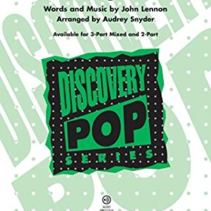 Hal Leonard Imagine (Discovery Level 2) 3-Part Mixed by John Lennon arranged by Audrey Snyder (CDs)
