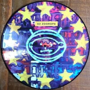 Disco De Vinil Novo - U2 - Zooropa Lp Picture Disc - U2 (Discos de Vinil)