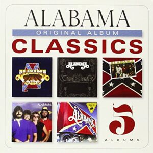 Alabama Original Album Classics - 5 Albums CD Collection + Digital Copy My Home's in Alabama / Feels so Right / Mountain Music / The Closer You Get / Roll On - Alabama (CDs)