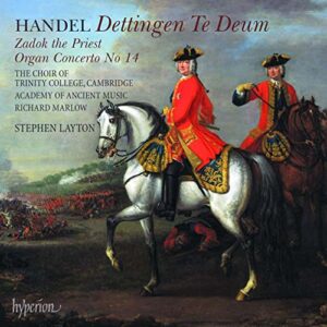 Dettingen Te Deum / Zadok the Priest / Organ Cto 4 - Handel / Aam / Layton (CDs)