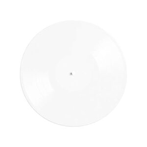 Nishiyuenyi Tapete para Toca-discos, Peças de Reposição, Acessórios para Instalação Fácil, Ajuda Na Redução de Ruído, Tapete para Toca-discos, Branco (Equipamentos)