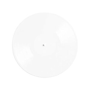 Generic Tapete para toca-discos, acessórios e peças de reposição resistentes que ajudam a reduzir o ruído, Branco (Equipamentos)