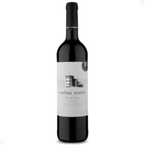 Vinho Espanhol Tinto Esteban Martín Garnacha Syrah 750ml – 13,5% vol, Frutado, Encorpado e Notas Aromáticas de Frutas Vermelhas (Vinhos)